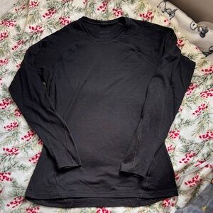 Patagonia Long Sleeve Black Top